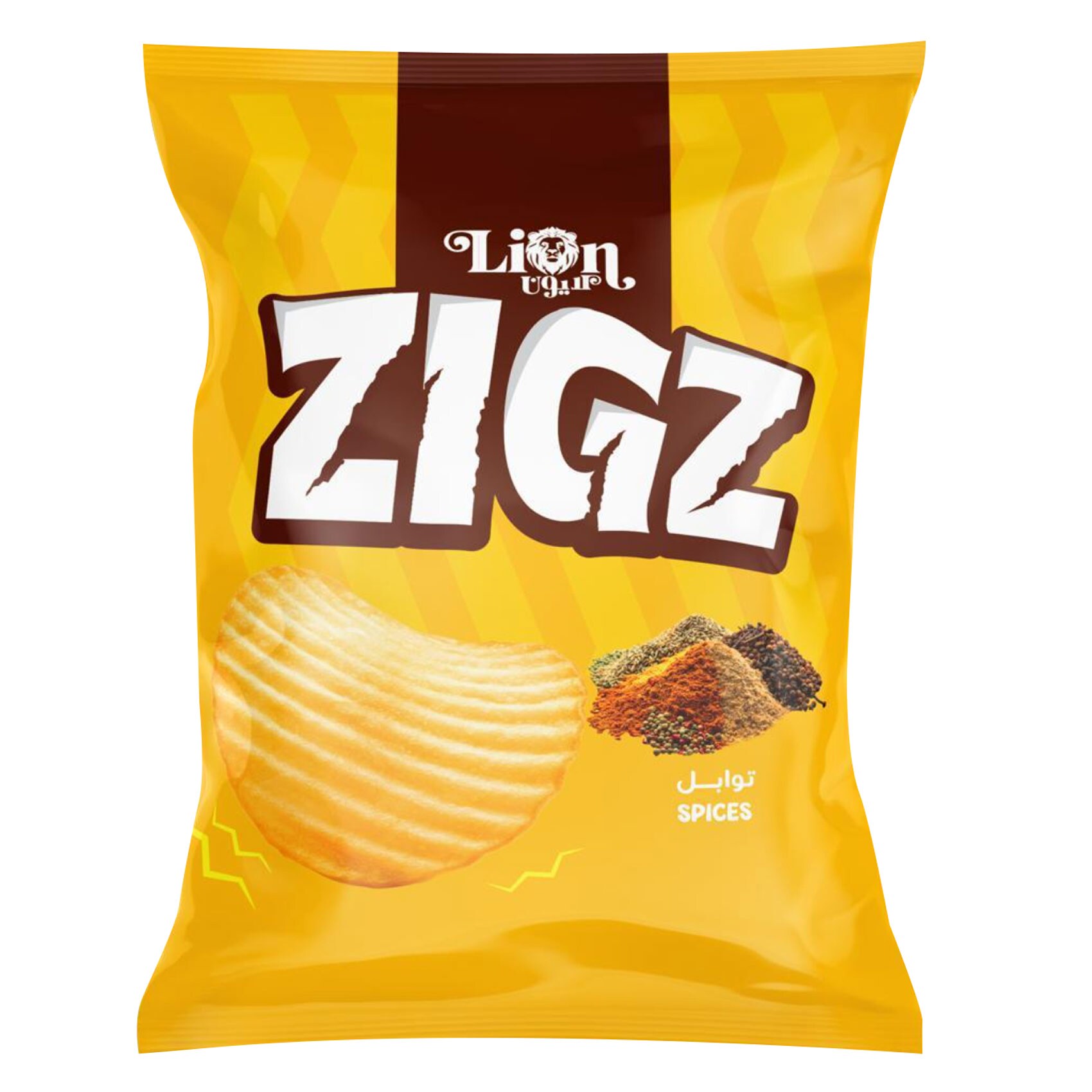 Lion Zigz Mix Spices Flavor Chips 55g