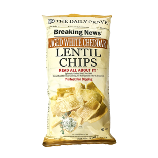 Aged White Cheddar Lentil Chips