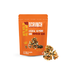 Scrunch Cashew Almond & Pumpkin Seeds Clusters 40g