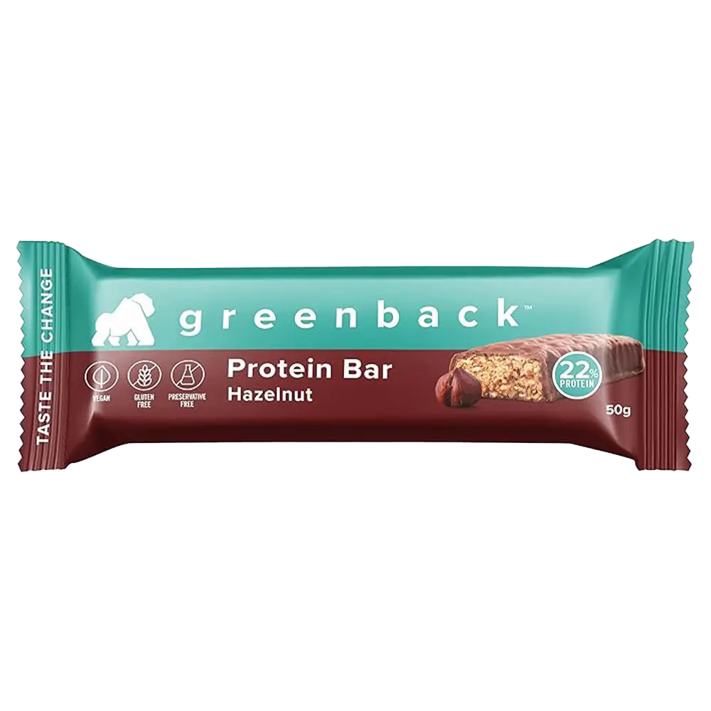 Plant Protein Hazelnut Bar
