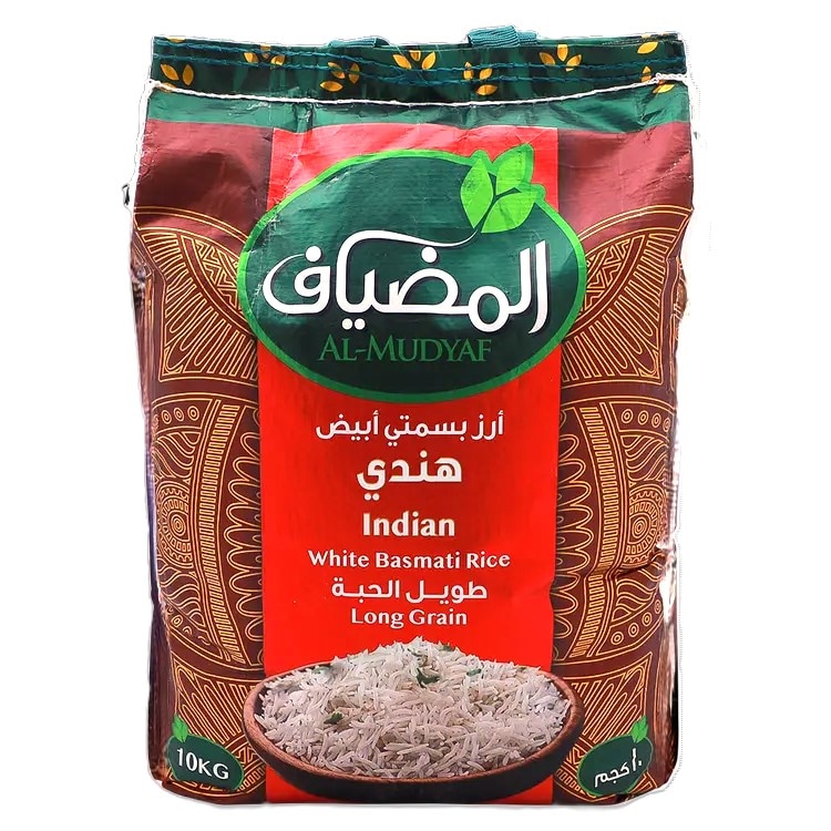 Al Mudyaf Indian White Basmati Rice 10kg