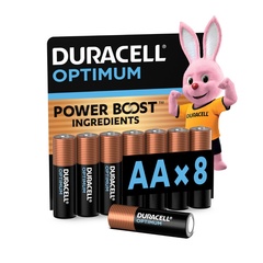 Duracell Optimum AA Batteries 8pcs