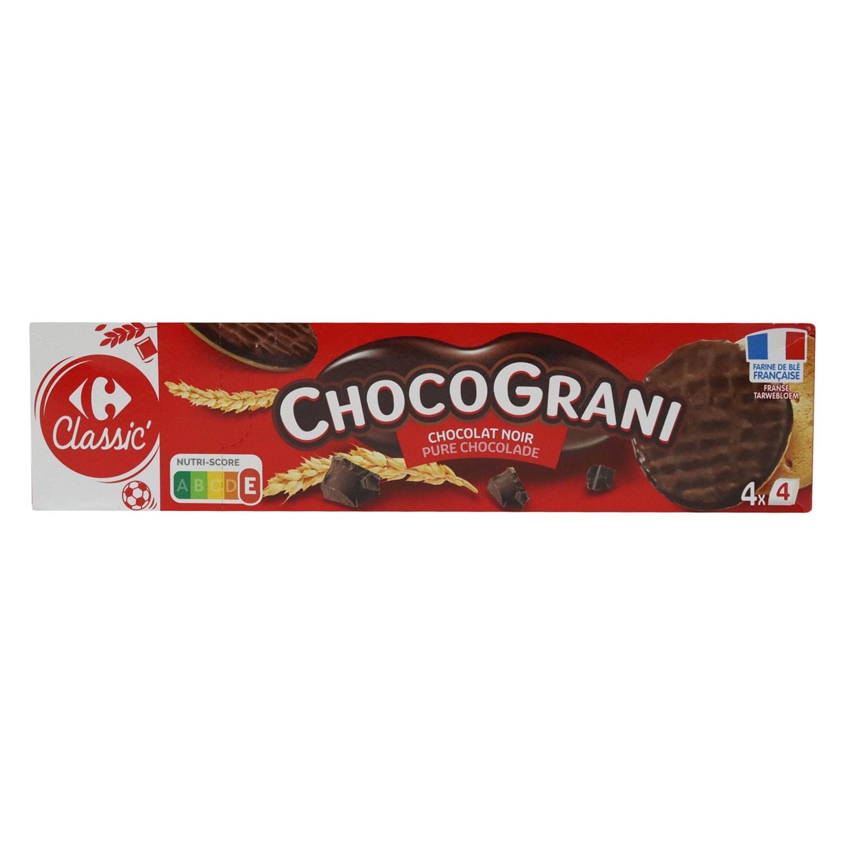 Carrefour Classic' Dark Chocolate Biscuits 195g