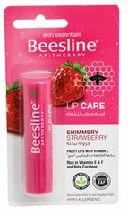 Beesline Apitherapy Shimmery Strawberry Lip Care Balm 4g