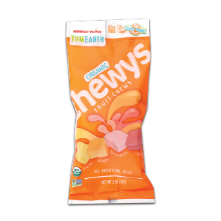 Organic Chewy Candy Fruits Flavor
