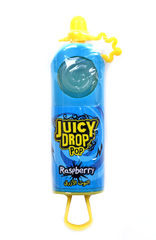 Juicy Drop Pop Blue Razz Candy 1pc