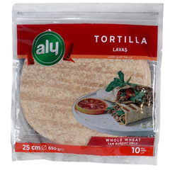 Aly Whole Wheat Tortilla 650g