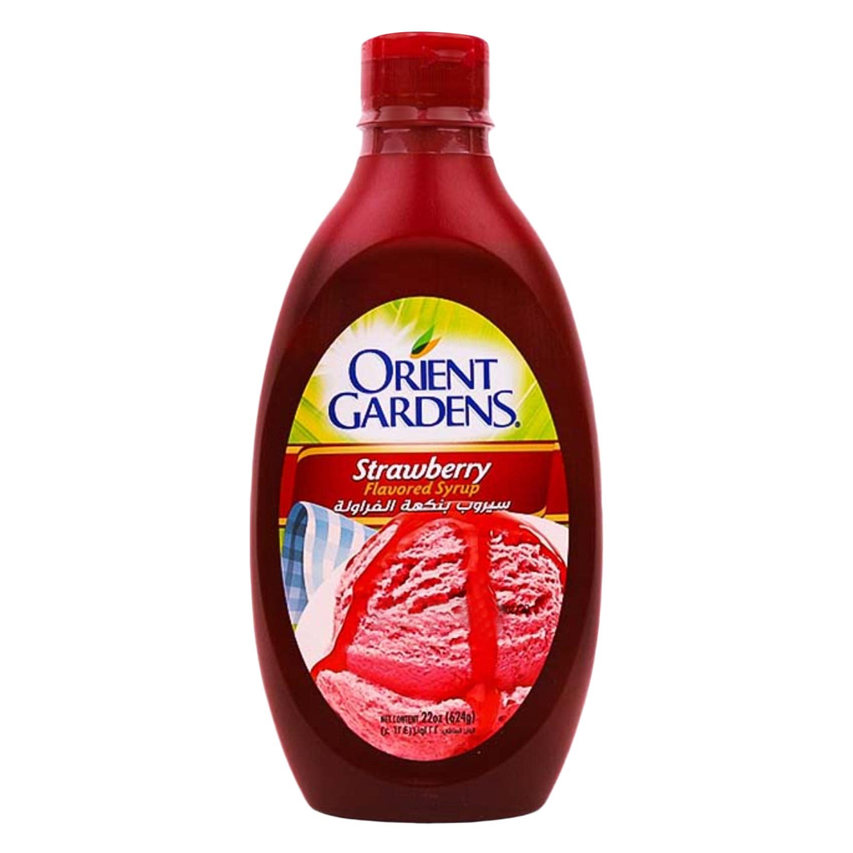 Orient Gardens Strawberry Flavored Syrup 624g