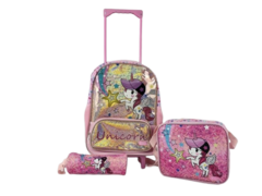 Roco Unicorn 3-in-1 Value Set Trolley Bag with Accessory 16"