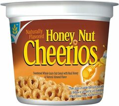 General Mills Cheerios Honey Nut Cereal Cup 1.8oz