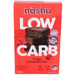Noshu Low Carb Fudgy Brownies Mix 300g