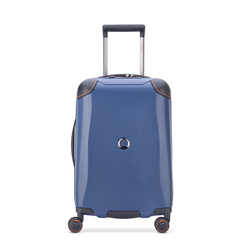 Delsey Cactus 55cm 4 Double Wheels Trolley Case Blue