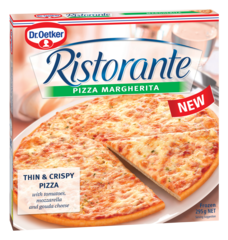 Dr. Oetker Ristorante Thin & Crispy Pizza Margherita 295g