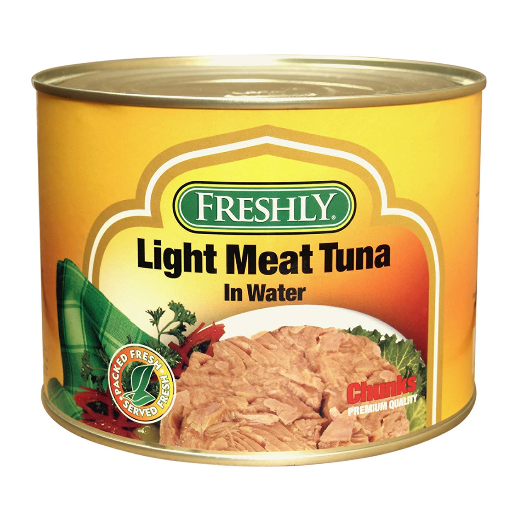 Freshly Light Meat Tuna In Water 1885g
