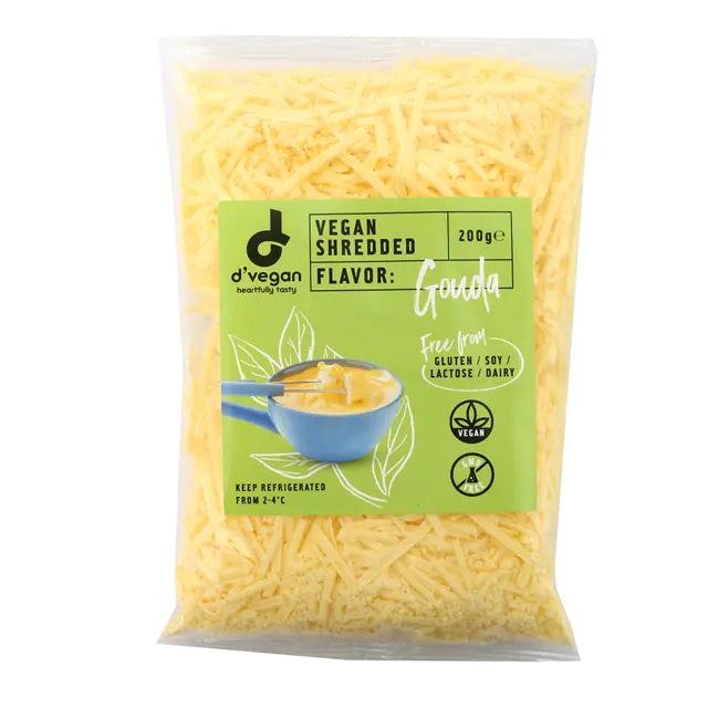 Vegetarian Shredded Cheese With Gouda Flavor