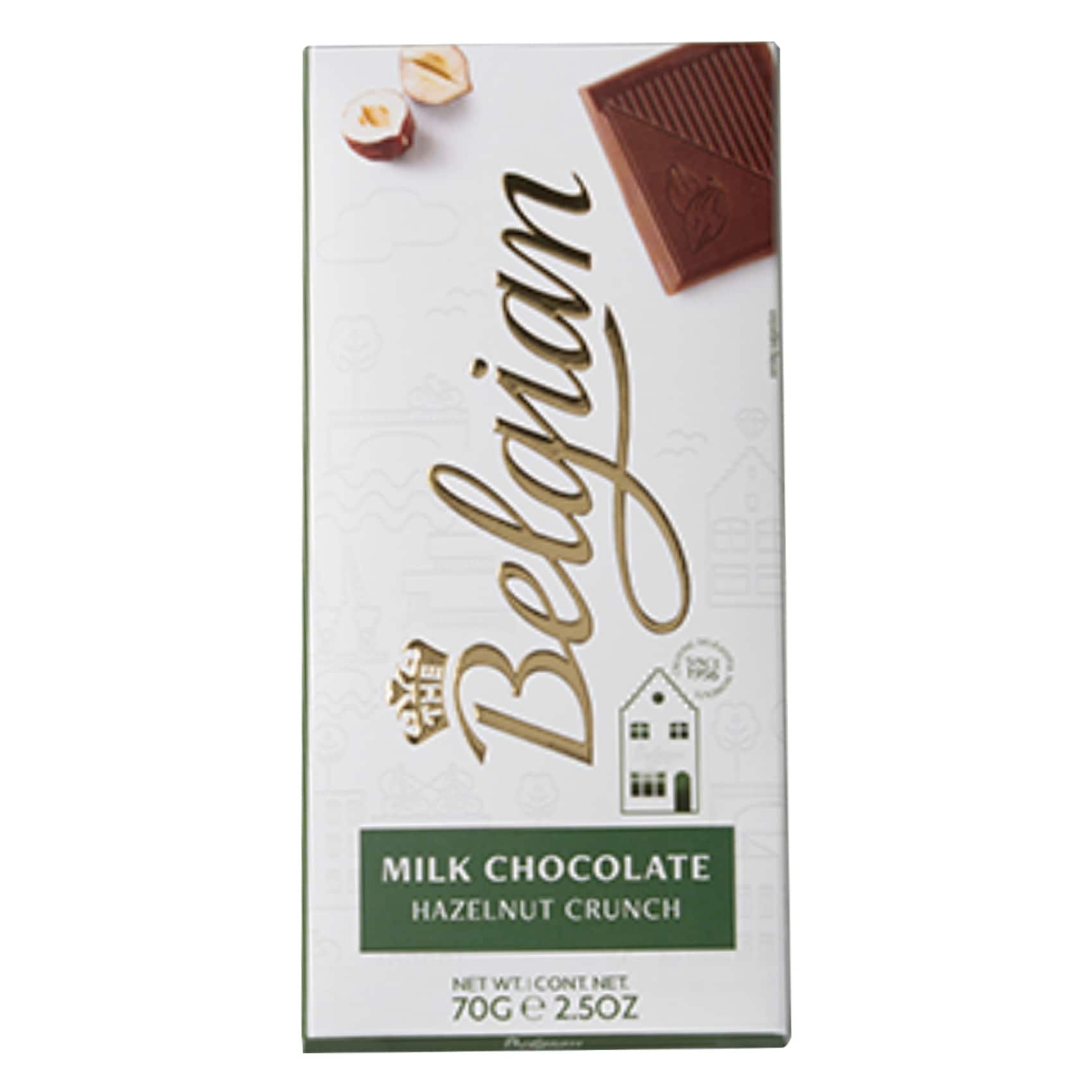 Belgian Milk Chocolate with Hazelnut – 70 g