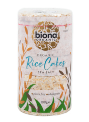 Biona Organic Gluten Free Rice Cake with Sea Salt 100g