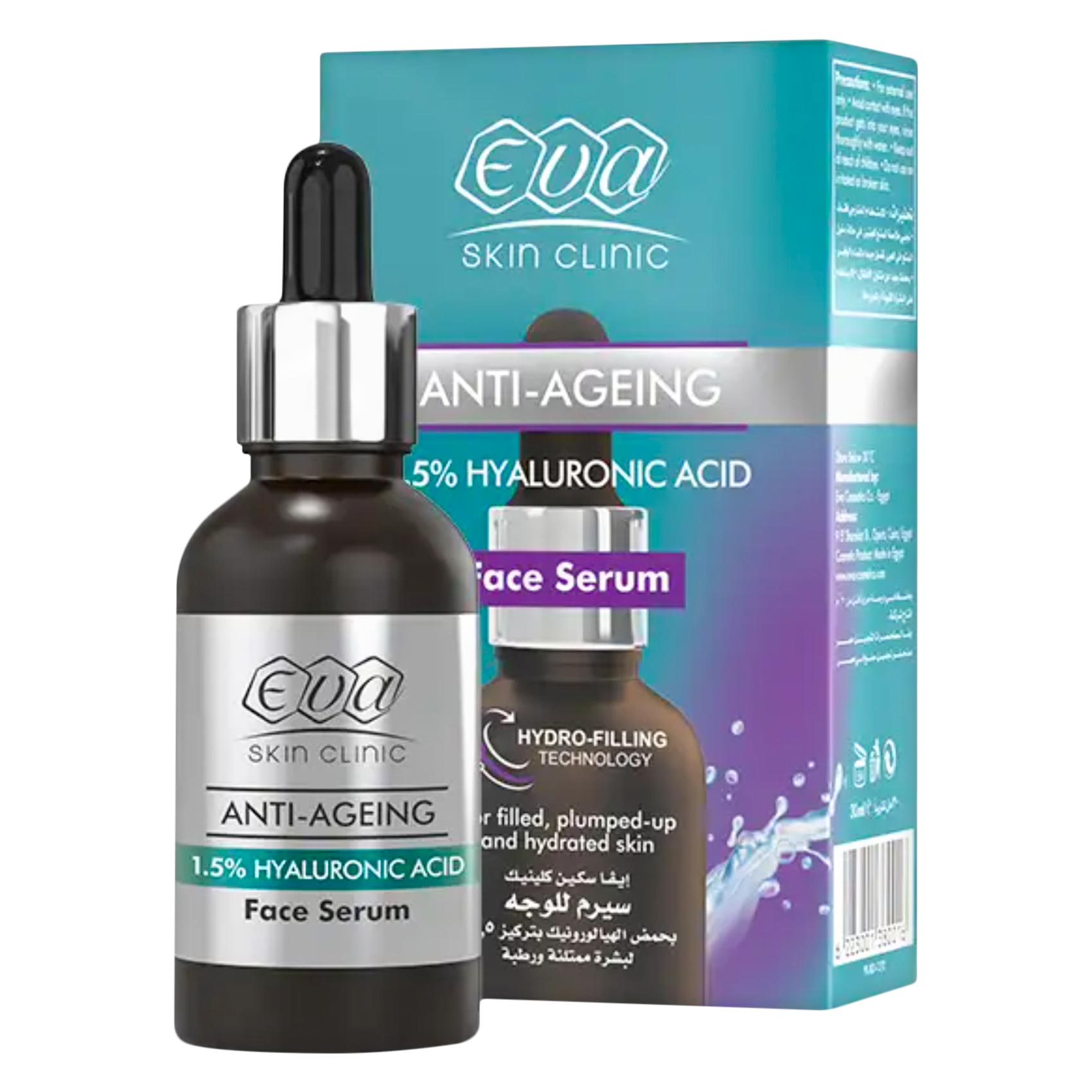 Eva Face Serum Hyaluronic Acid 30ml