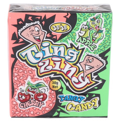 Jojo Ting Zing Apple & Cherry Tangy Candy 30g