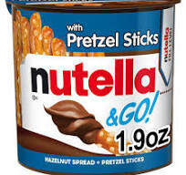 Nutella Hazelnut Spread & Pretzel Sticks 54g