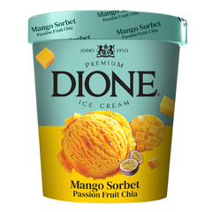 Dione Mango & Passion Fruit Chia Sorbet 475ml