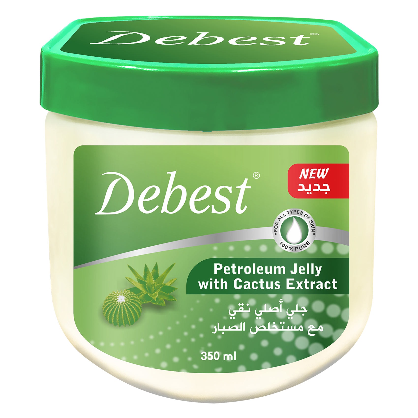 Debest Petroleum Jelly Cactus Extract 350 ml