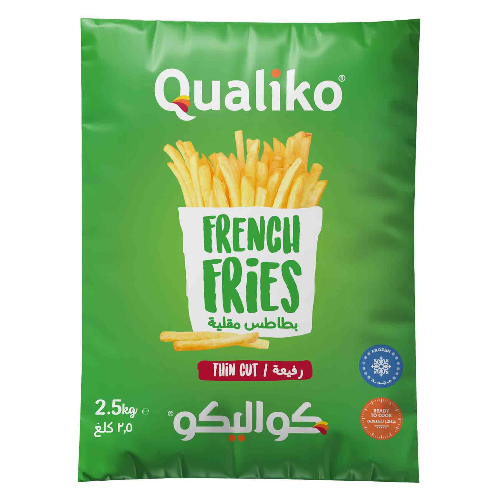 Qualiko French Fries 6.6mm 2.5kg