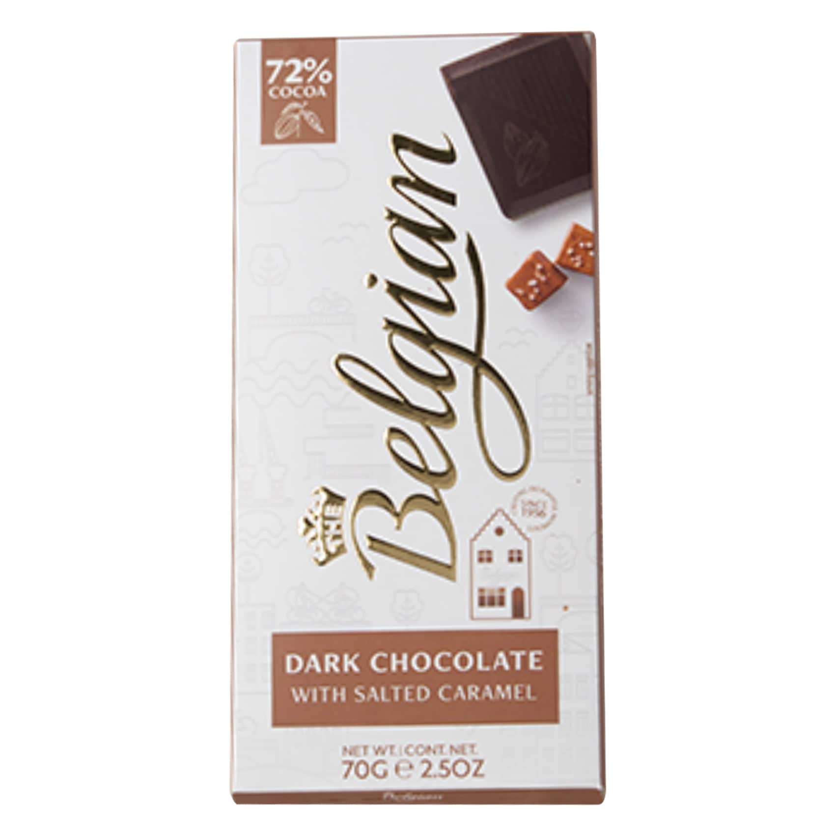 Belgian 72% Dark Chocolate – 70 g