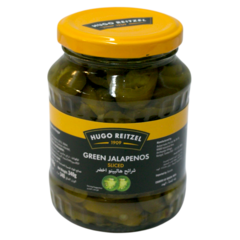 Hugo Reitzel Green Jalapenos Sliced 340g