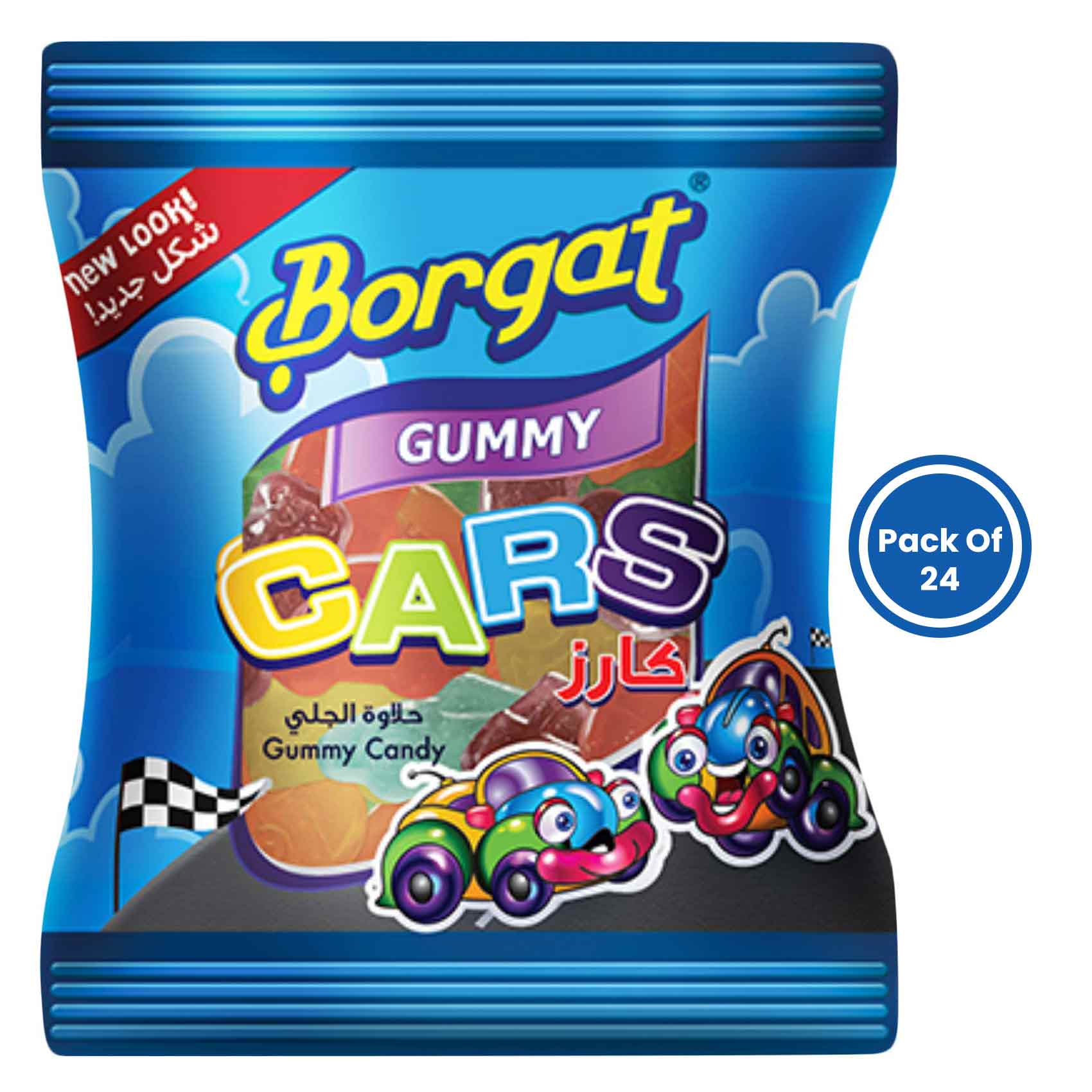 Borgat Cars Gummy Candy 15g x Pack of 24