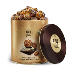 4700BC Gourmet Popcorn Nutty Tuxedo Chocolate 150
