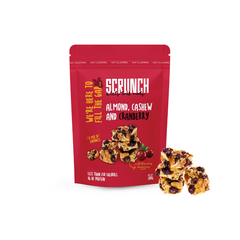 Scrunch Almond Cashew & Cranberry Clusters 200g