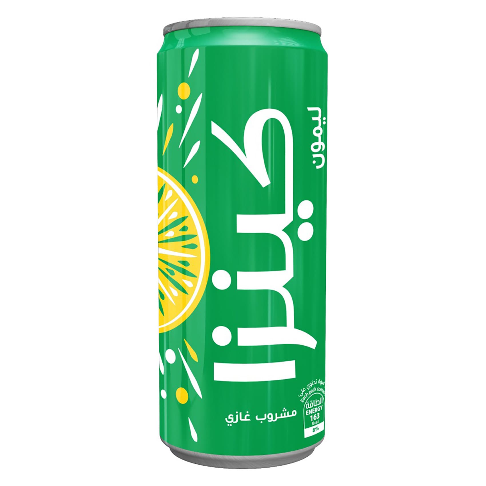 Kinza Lemon Carbonated Soft Drink – 250 ml Can