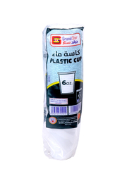 Grand Star Plastic Cup 6oz 50pc