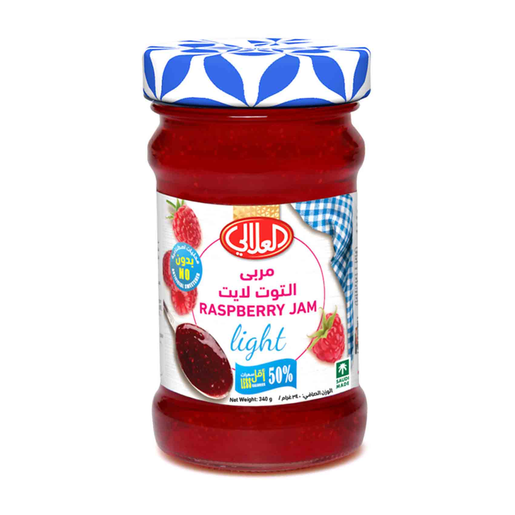 Al Alali light Raspberry Jam 340g