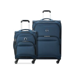 Delsey Sky Max 2.0 Luggage Trolley Set 55cm, 79cm Blue