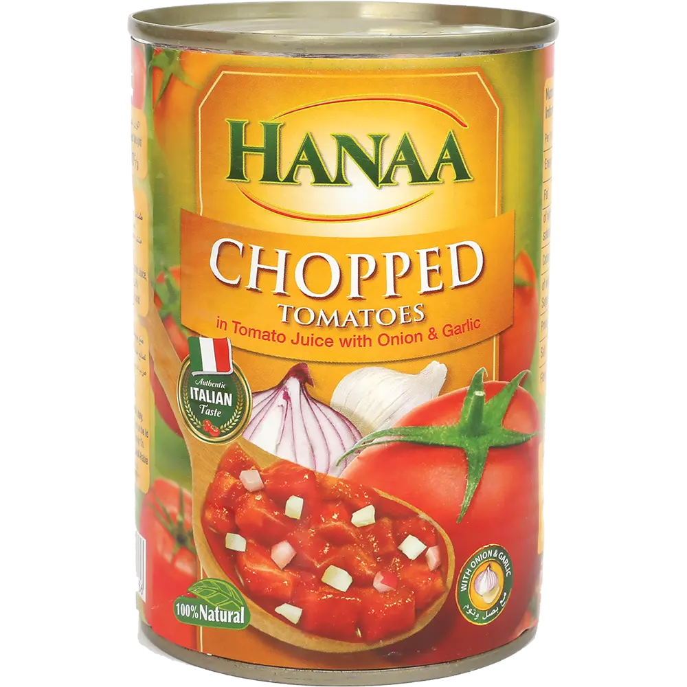 Chopped Tomato With Onion And Garlic 400 G