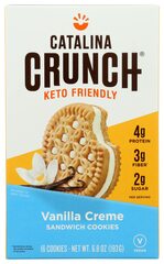 Catalina Crunch Vanilla Crème Keto Sandwich Cookies 193g