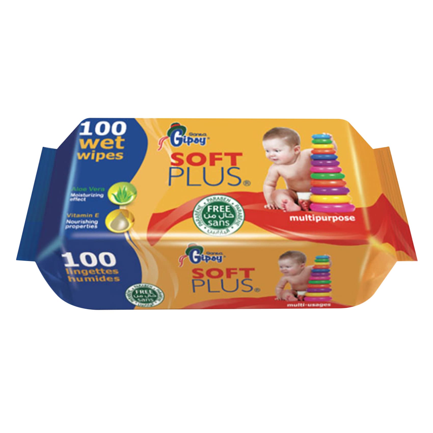 Sanita Gipsy Baby Wipes 100 Sheets
