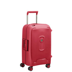 Delsey Moncey 55cm 4 Double Wheels Trolley Case Red