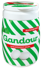 Gandour Sugar Free Spearmint Gum 32pc