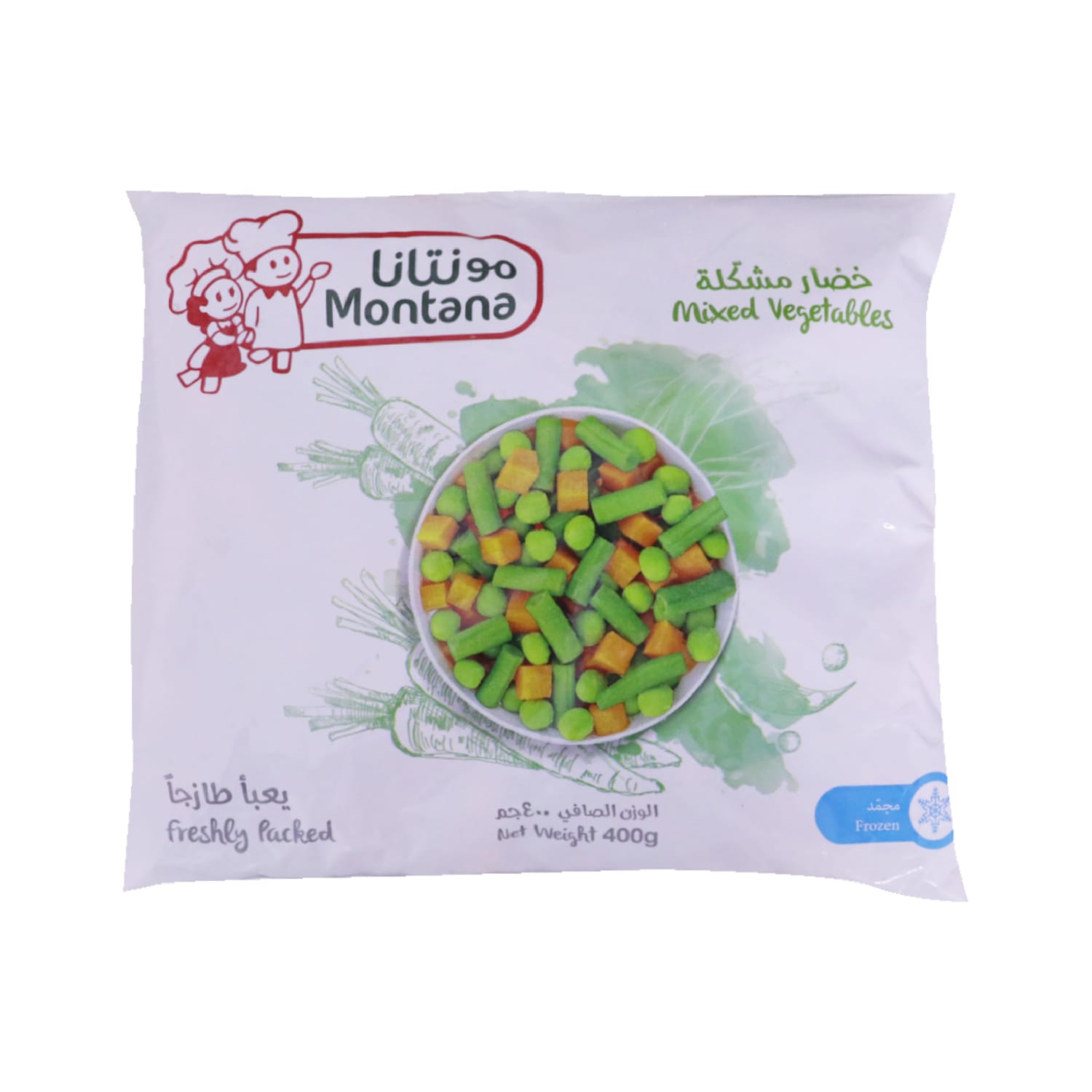 Montana Frozen MIxed Vegetables 400g