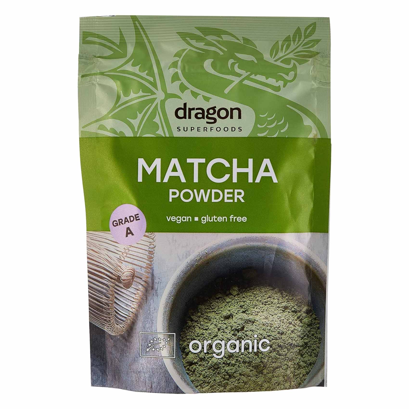 Dragon Superfoods Organic Matcha Powder 100g