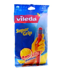 Vileda Large Super Grip Anti Slip Pattern Gloves 1pc