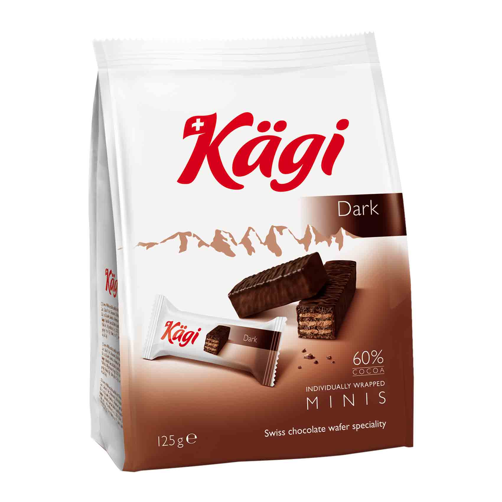 Kagi Classic Mini Chocolate Wafers 125g