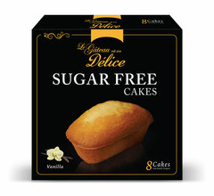 Delice Sugar Free Soft Vanilla Cakes 184g