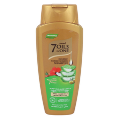Emami 7 in 1 Double Conditioning Shampoo Anti-Hair Fall for Normal to Dry Hair Purifying Aloe Vera 400ml