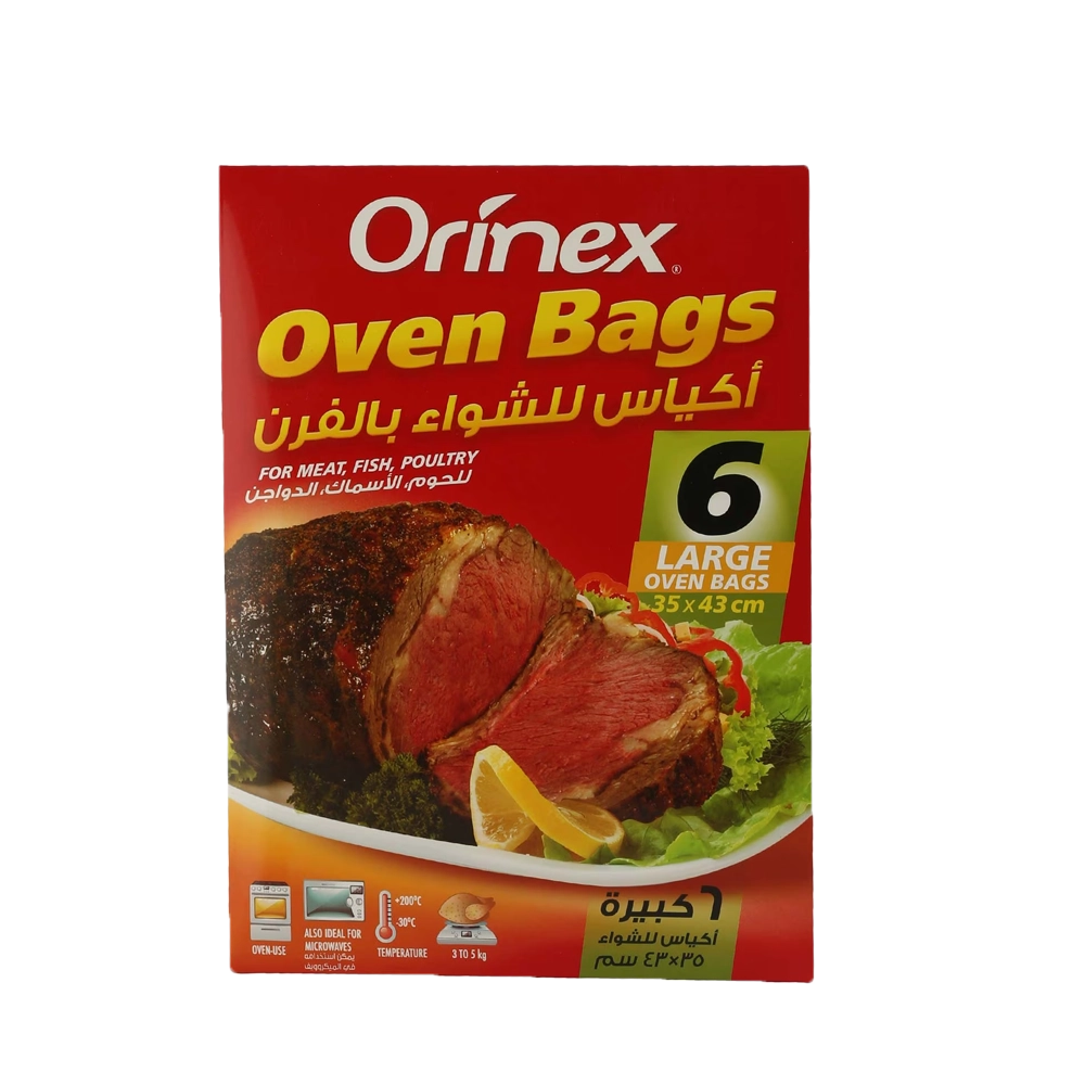 Orinex Large Oven Bags (35/43 cm) 6pc