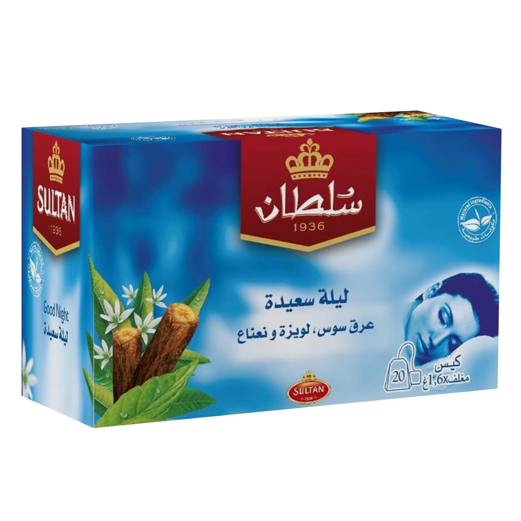 Sultan Good Night Herbal Tea – 20 Bags