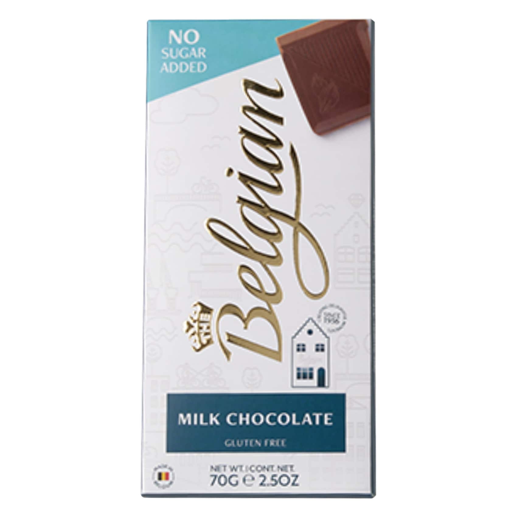 Belgian Milk Chocolate – Gluten Free – 70 g